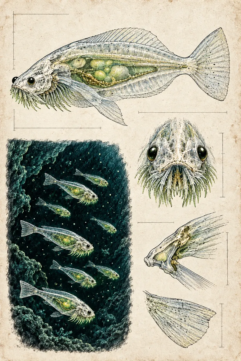 Field study of the glassfin.