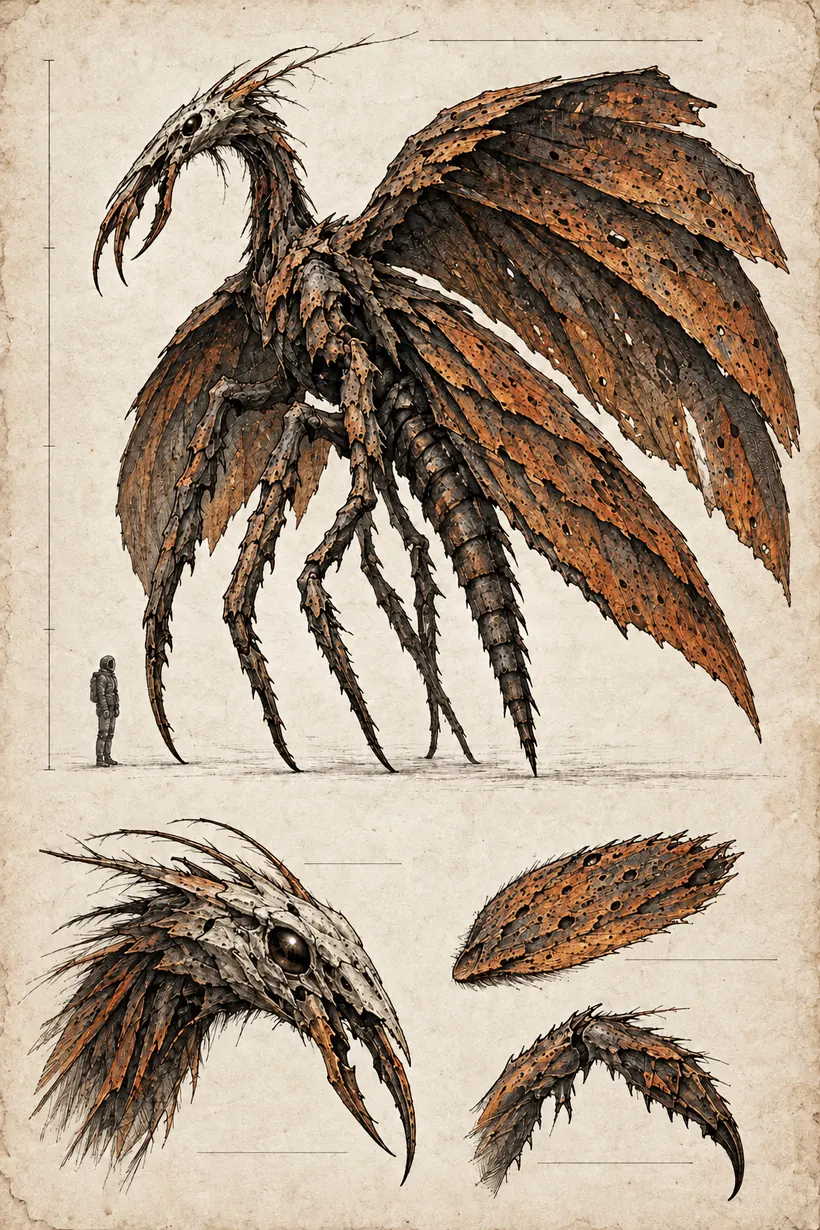 Field study of the hullmoth.