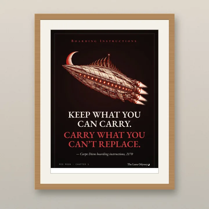 Boarding Instructions Poster