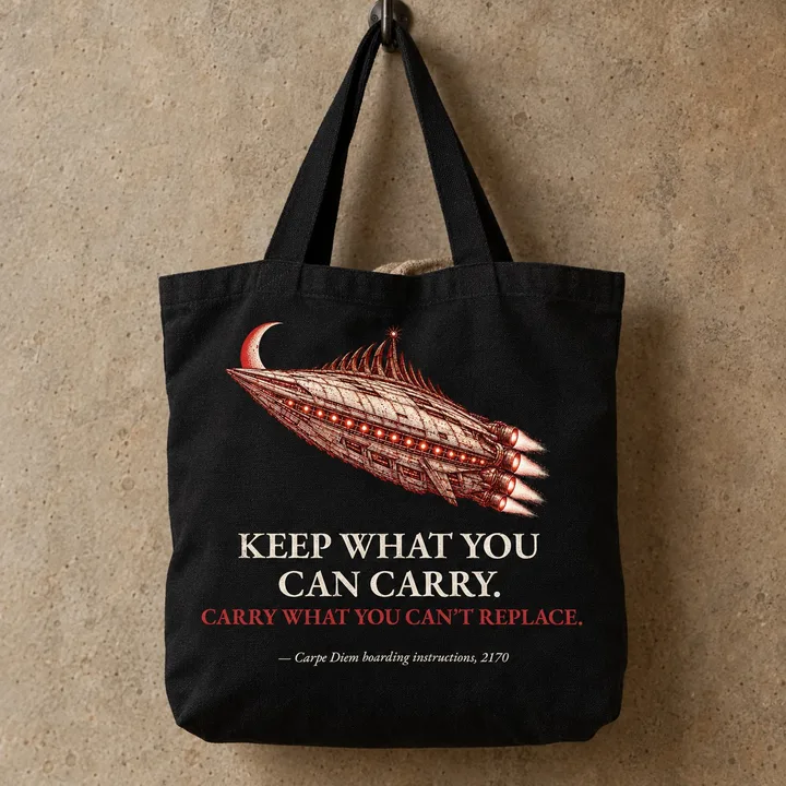 Keep What You Can Carry Tote