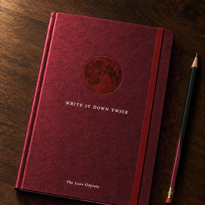 Write It Down Twice Notebook