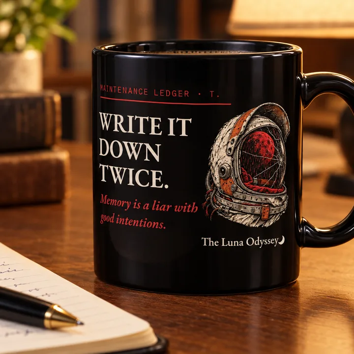 Write It Down Twice Mug